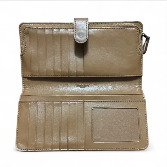 Coach Brown Soft Leather Wallet - Picture 4 of 7